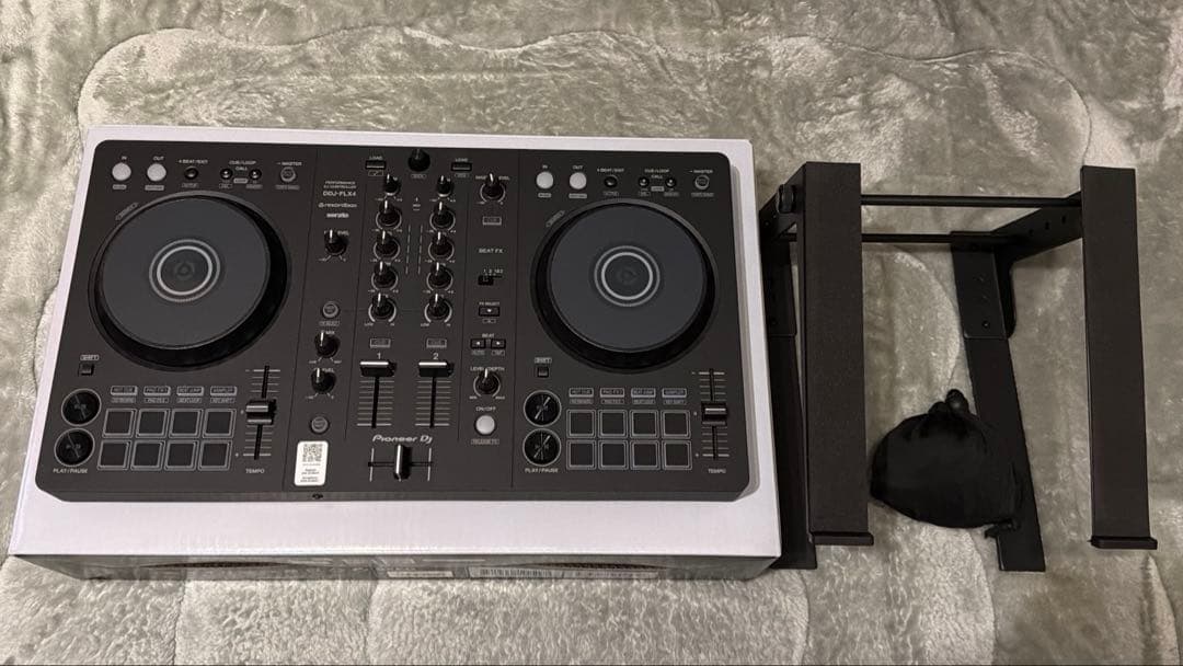 Pioneer DDJ-FLX4 PCスタンド付き 美品 Amazon | DDJ-FLX4 PCスタンド ヘッドホンセット (ブラック) | DJ