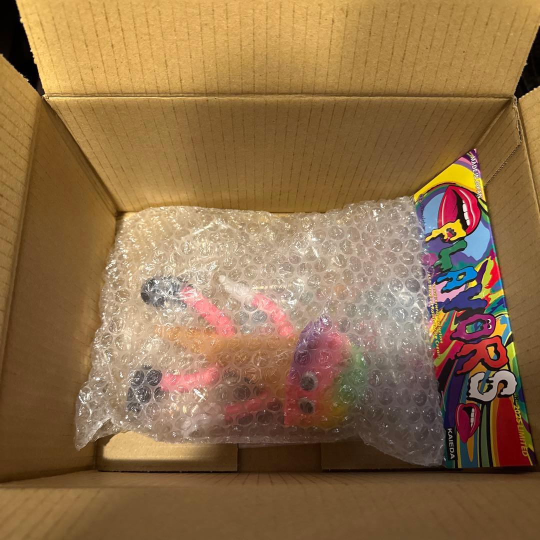 FLAVORS マジカルレインボー アイスクリーム/フレーバーズ ソフビ　大小