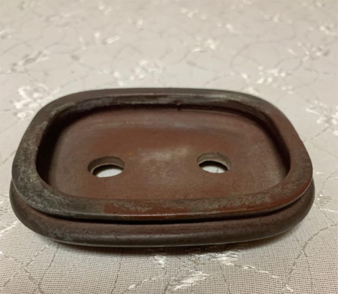 行山　浅め　盆栽鉢