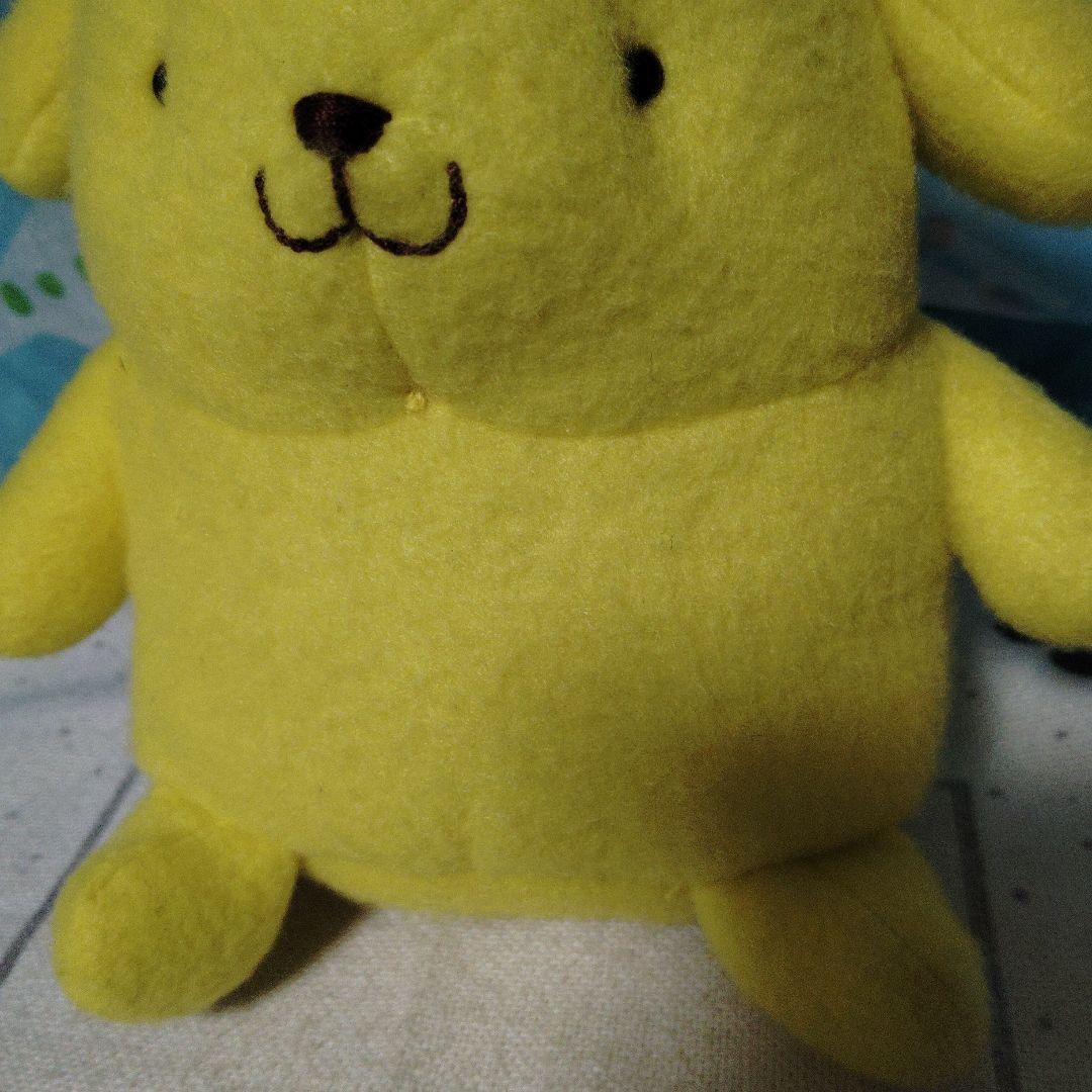 レトロ サンリオ ポムポムプリン ぬいぐるみ　マスコット　エイコー　1998年