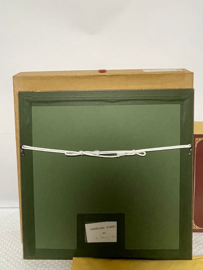 【真作】藤田嗣治「魚屋（小さな職人）」【木版画】【美品】