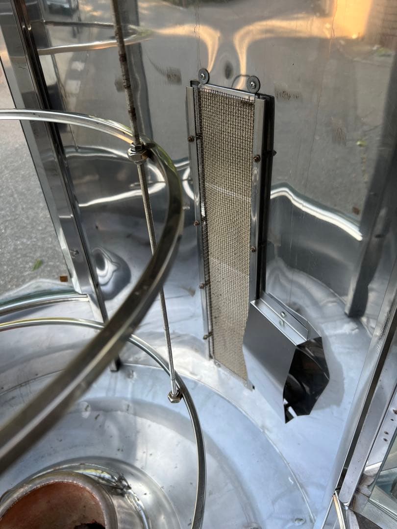 ガス、木炭両用回転烤禽炉（烤鸭炉）