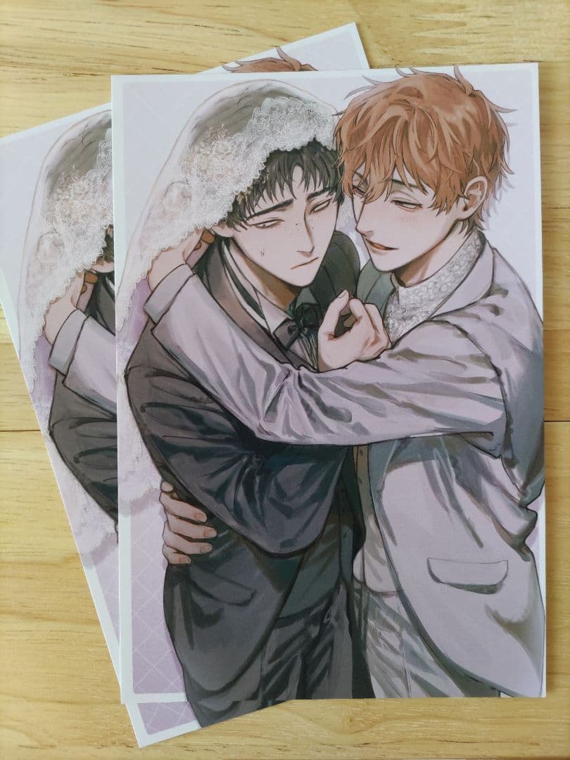 2025秋の同人誌フェア 描き下ろしオリジナルポストカード 全5種（計9枚