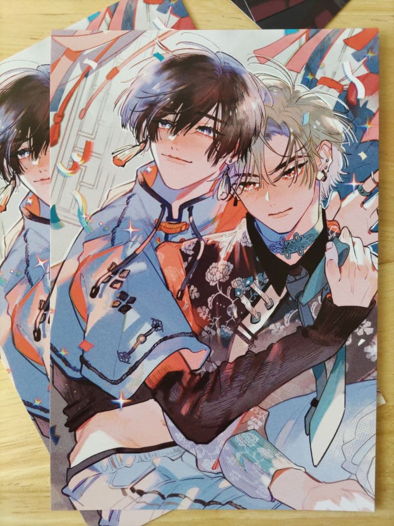 2025秋の同人誌フェア 描き下ろしオリジナルポストカード 全5種（計9枚