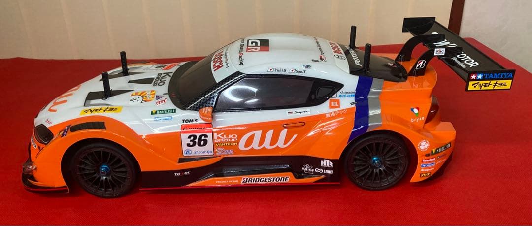 タミヤ　TT-02 TYPE-SRX au TOM’S GR Supra ボディ