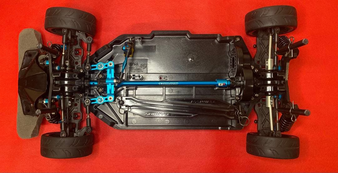 タミヤ　TT-02 TYPE-SRX au TOM’S GR Supra ボディ