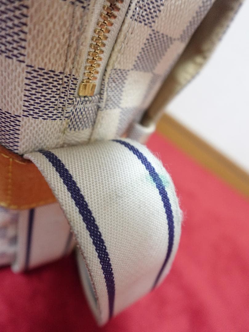 美品ルイヴィトン LOUIS VUITTON ナヴィグリオ アズール ホワイト