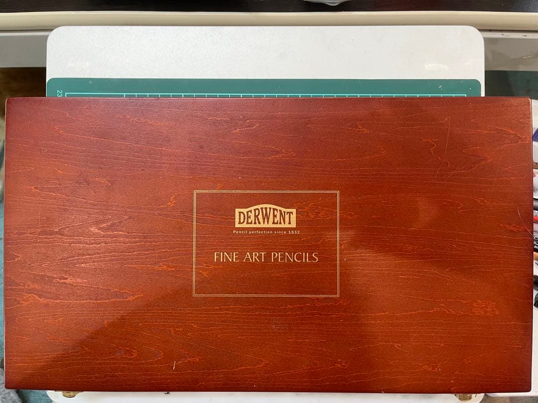 Derwent PASTEL PENCILS 色鉛筆 72色 木製ケース