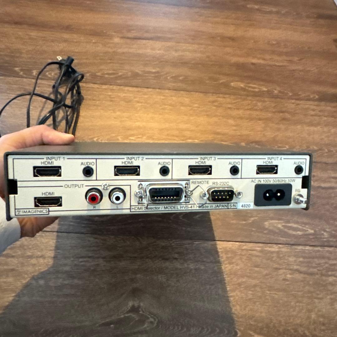 IMAGENICS HDMI セレクター HVS-41の通販はau PAY マーケット - 輸入