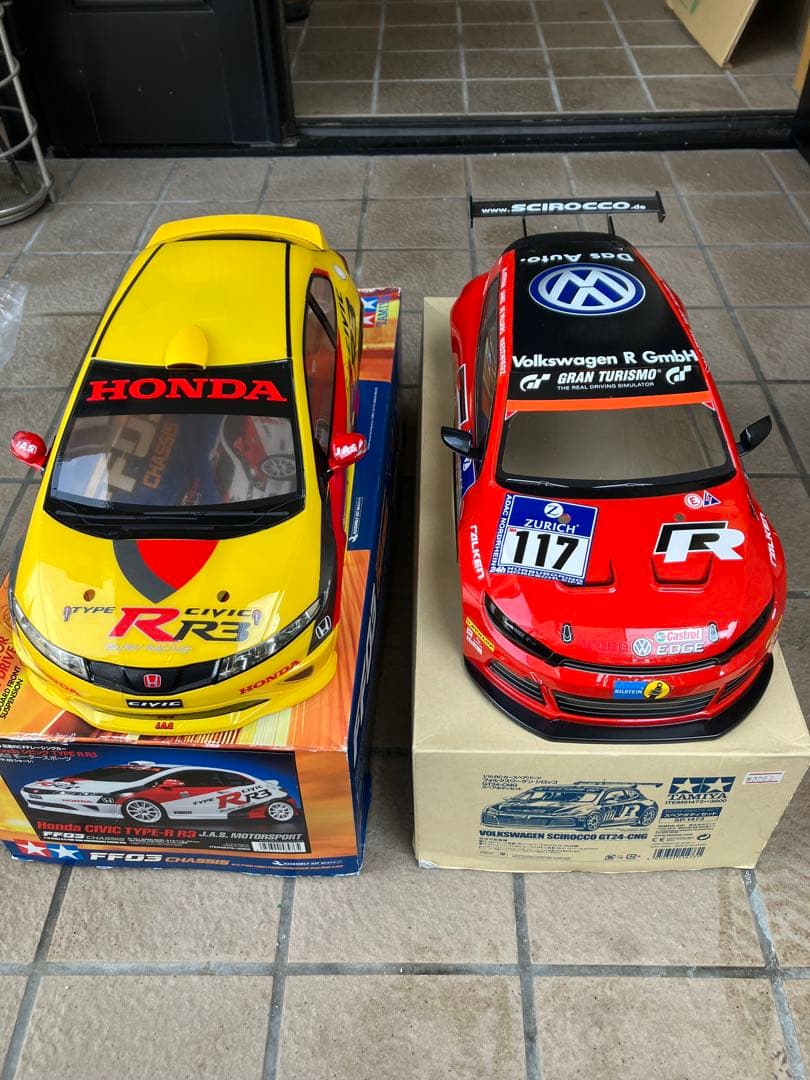 タミヤ FF03シャーシ メカ＆パーツ多数付き