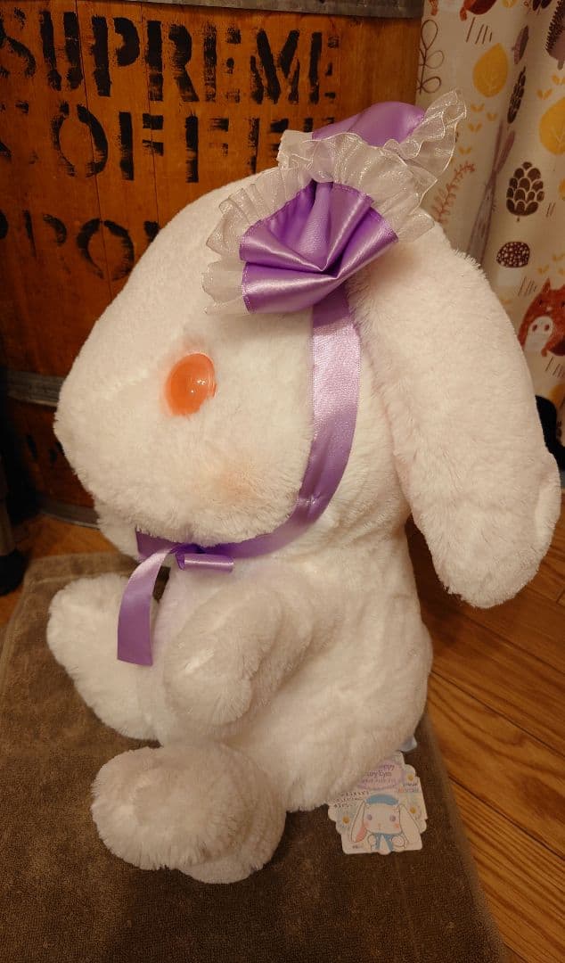 ぽてうさろっぴー ジュエリーアイズ るびぃちゃん ウルトラBIG - メルカリ