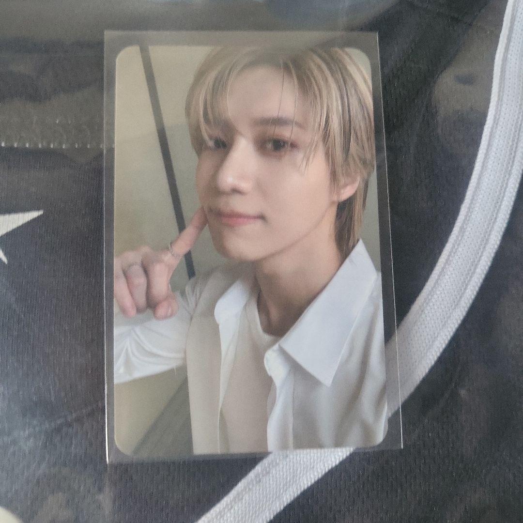 テミン☆SHINee 韓国限定ベースボールTシャツ ユニフォーム 黒ロングトレカ