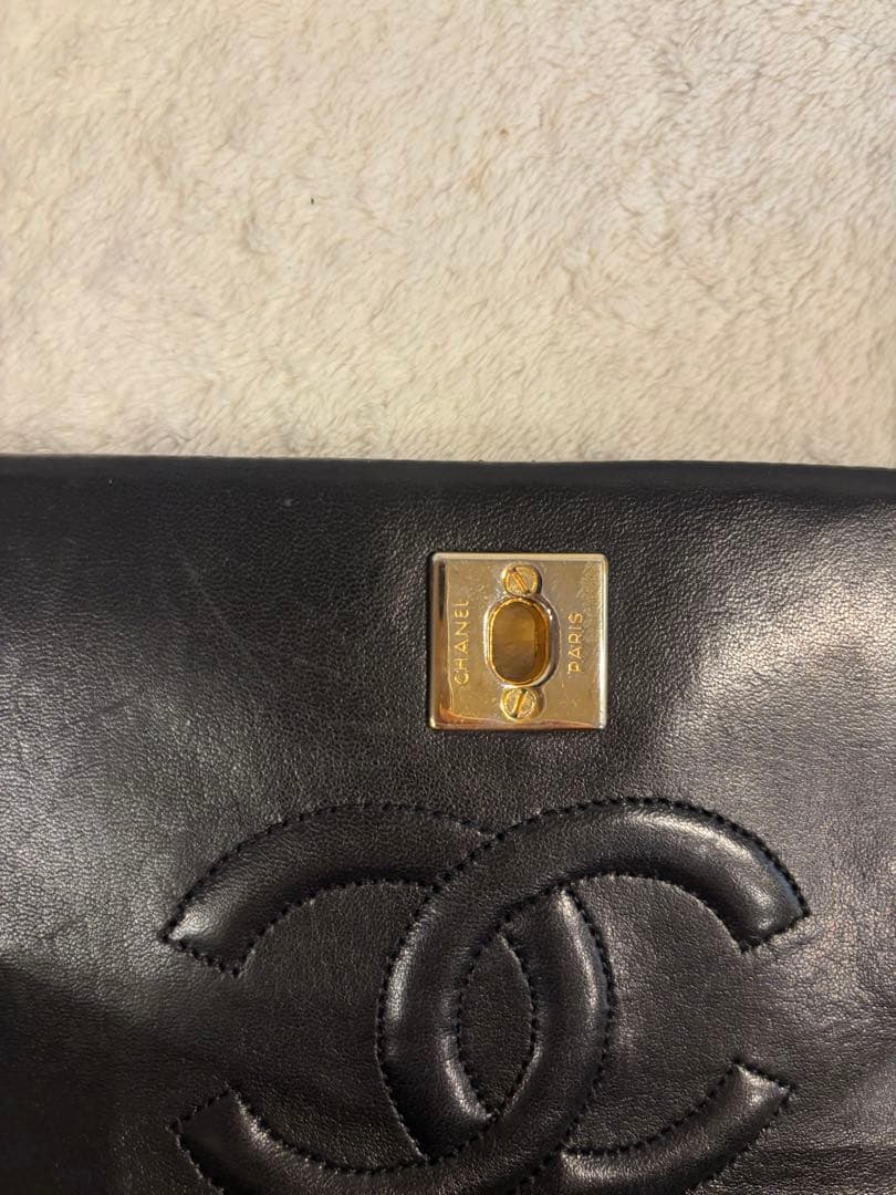 CHANEL ミニマトラッセ フルフラップ 19 ブラック