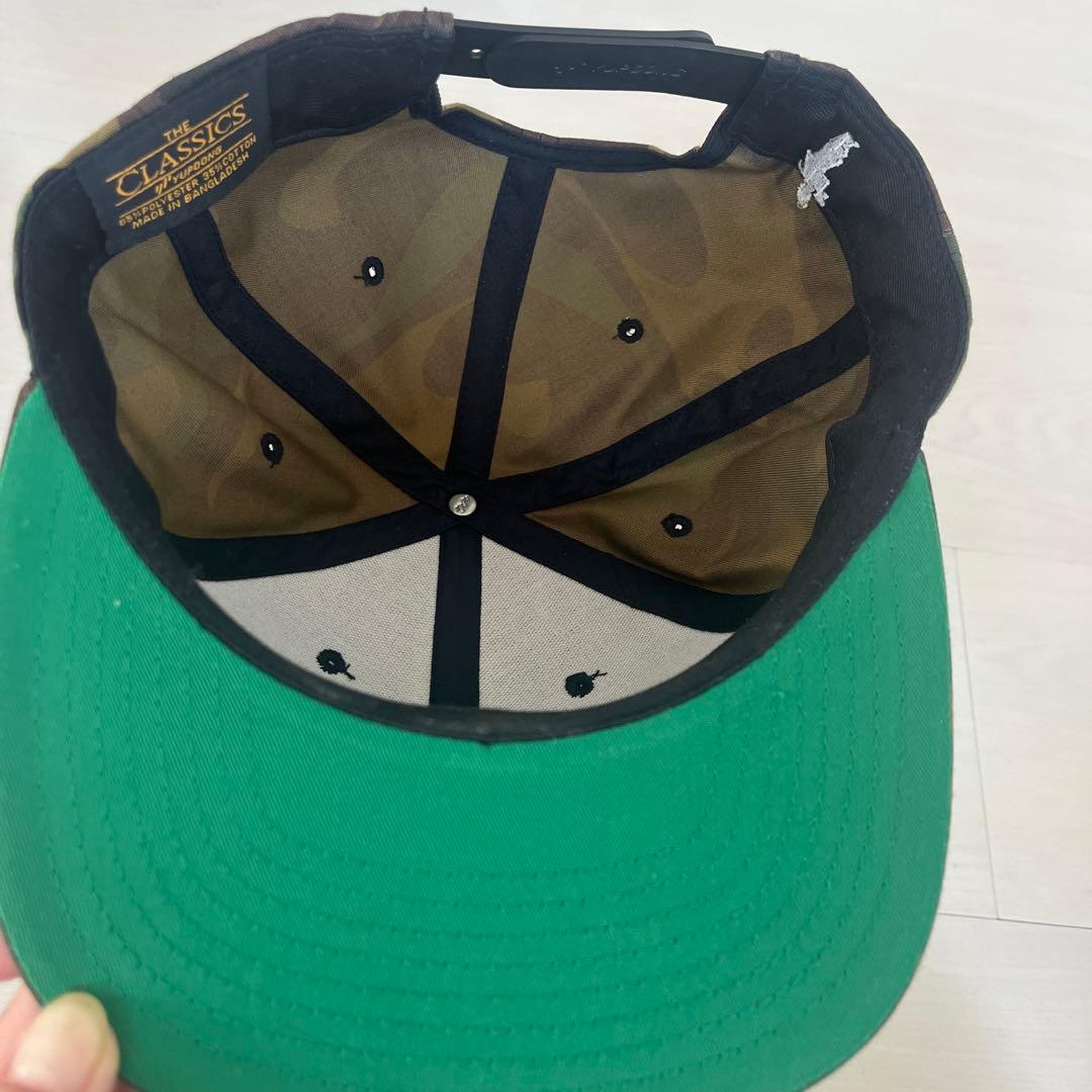 THE BONEZ 迷彩 キャップ THE BONEZ 迷彩柄 スナップバック キャップ