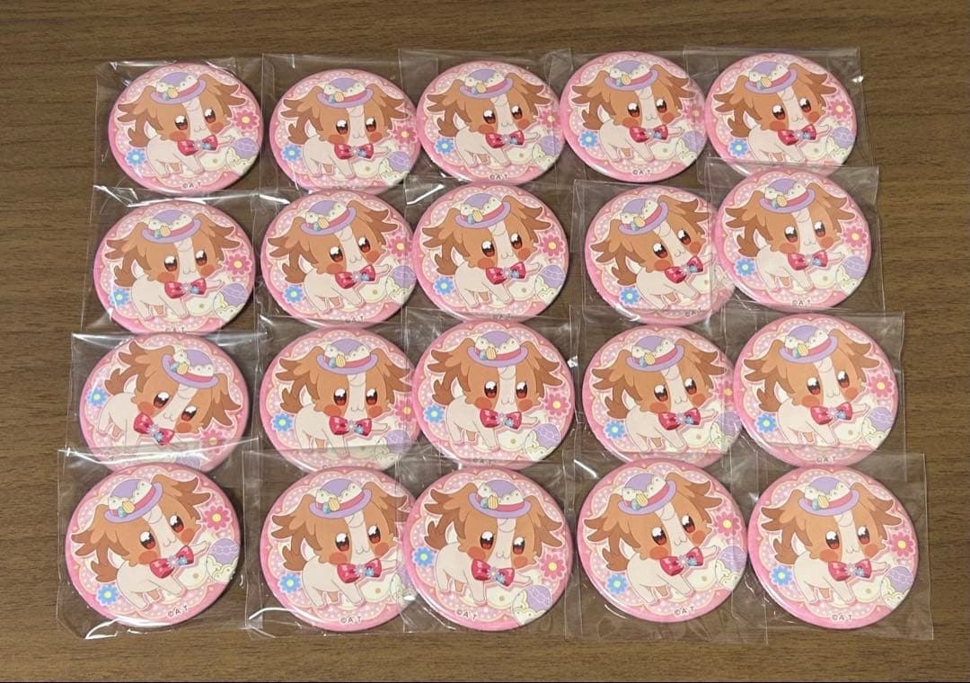 わんだふるぷりきゅあ プリキュア こむぎ イースター 缶バッジ 12個