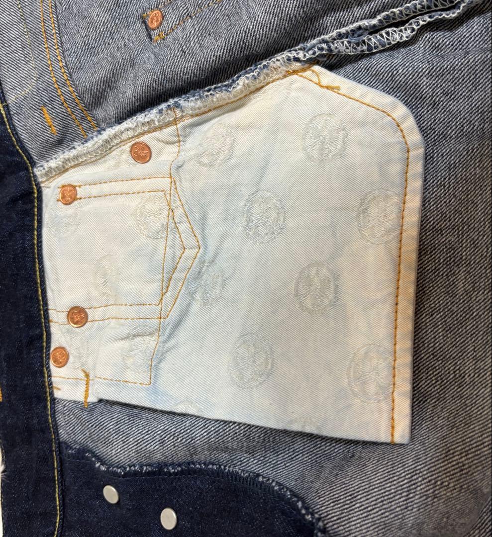 桃太郎ジーンズ　デニム　スカート　Lサイズ　児島ジーンズ SK0103