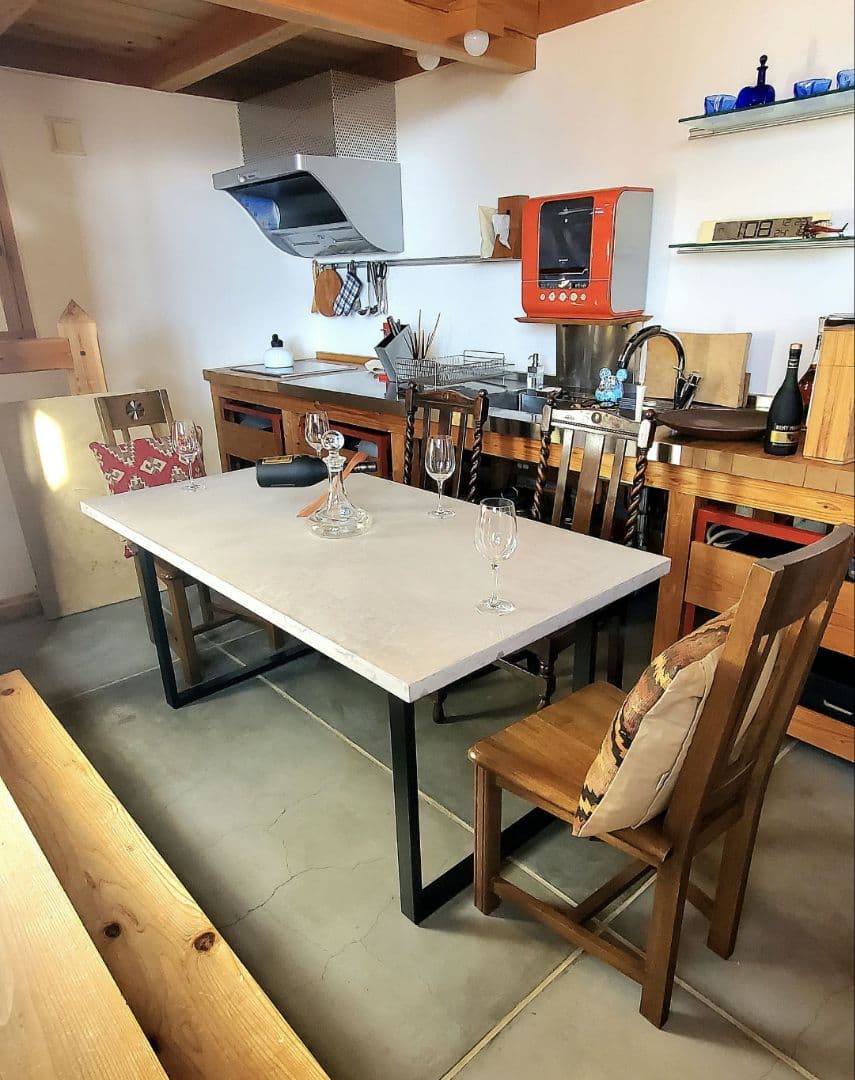 ねね モールテックス ダイニングテーブル 大天板 脚付き