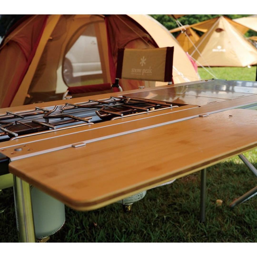 snowpeak】IGTシリーズ廃盤品スライドトップロング竹中古品