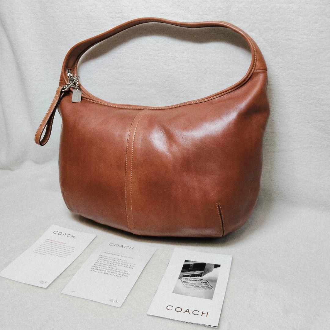 COACH コーチ ショルダーバッグ ハーフムーン レザー ワンショルダー