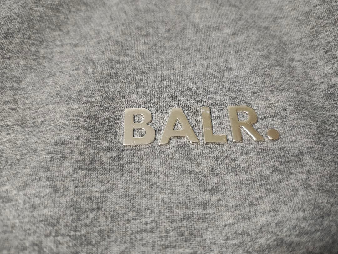 【新品未使用】BALR.　ボーラー　プルオーバーパーカー　グレー　M