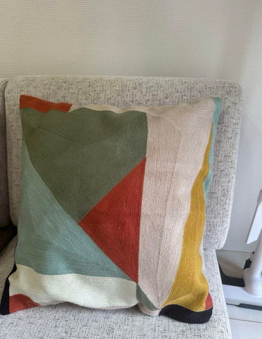 【3月末販売終了‼️】ユニコ(unico)クッションカバー2個セット(45角)