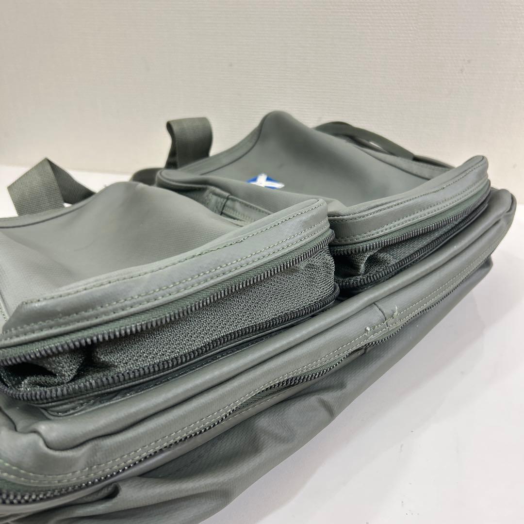 LUGGAGE LABEL ラゲッジレーベル　カーキ ビジネスバッグ　拡張