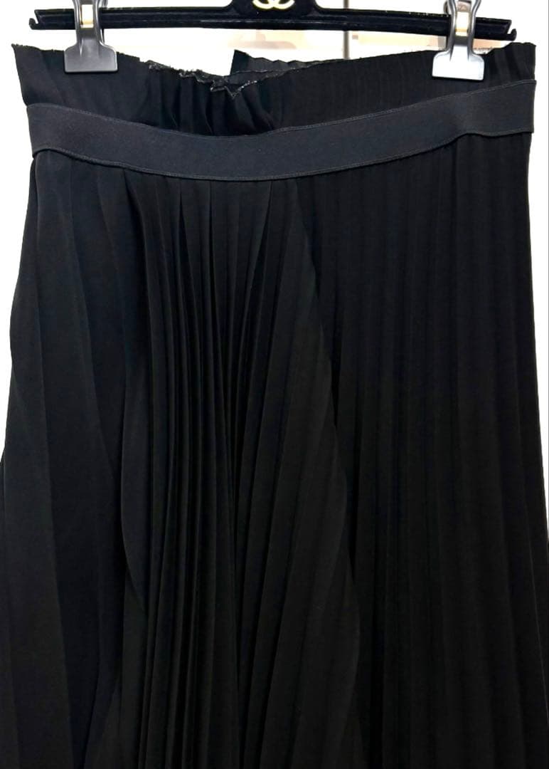 バレンシアガ 正規 ロゴプリーツスカートBALENCIAGA