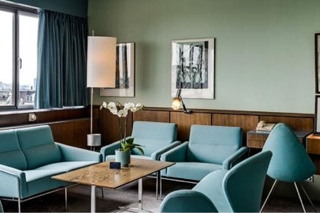 ヴィンテージ アルネヤコブセン 額 オリジナル アアルト ヒース