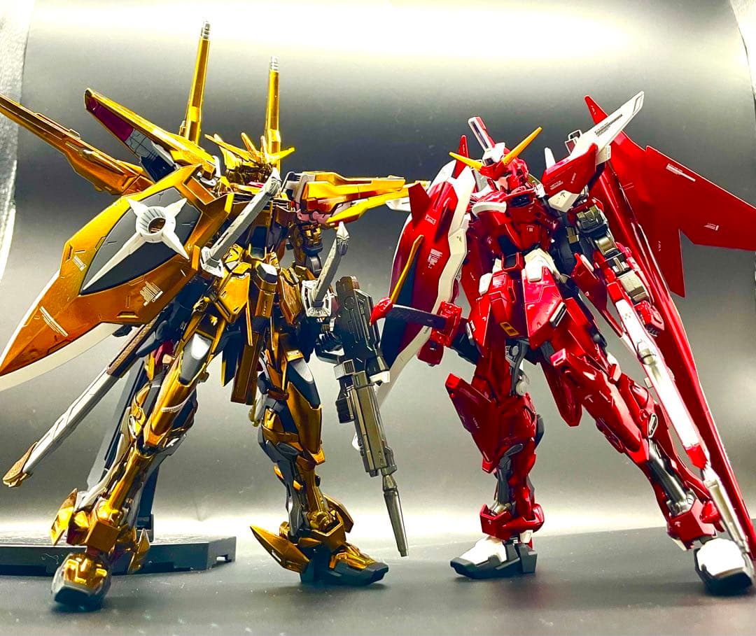 【改造 全塗装】MGセイバーガンダム 塗装済み完成品　ガンプラ