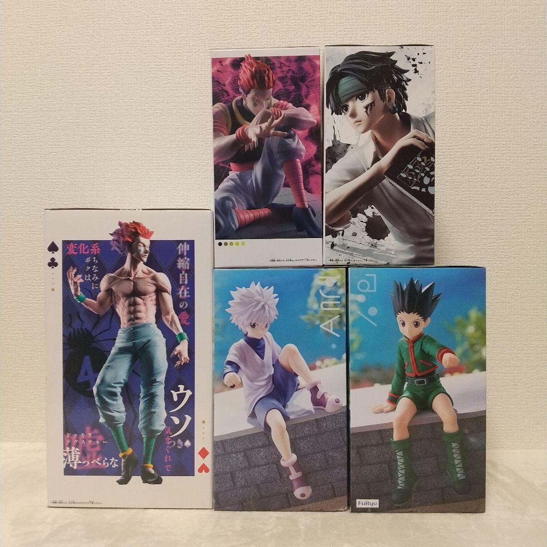 HUNTER×HUNTER ゴン キルア ヒソカ クロロ フィギュア 5体セット