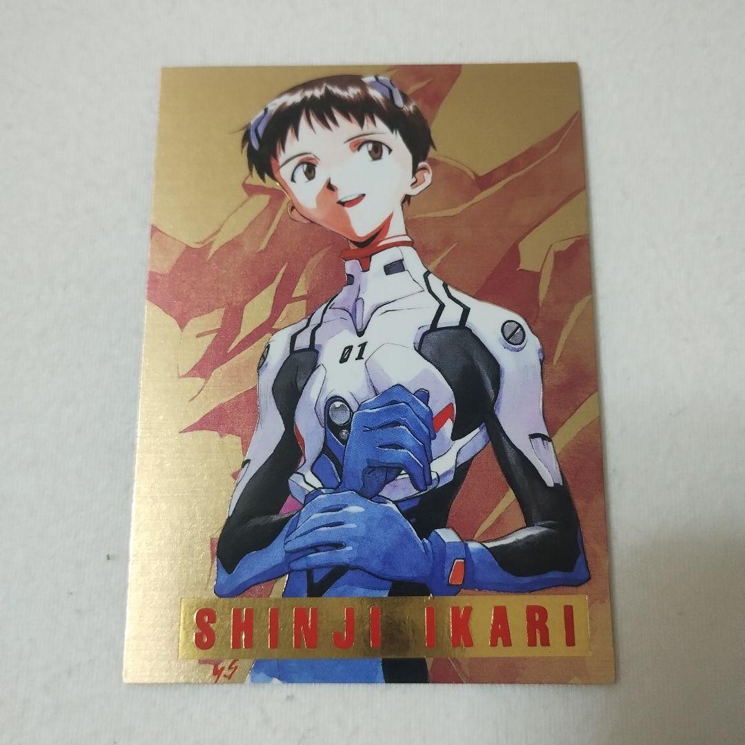 【初版】美品エヴァンゲリオン カードダスマスターズ　綾波レイ碇シンジ　葛城ミサト