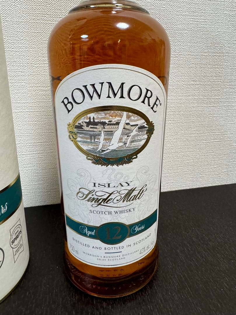ボウモア12年 カモメラベル / Bowmore 12yrs