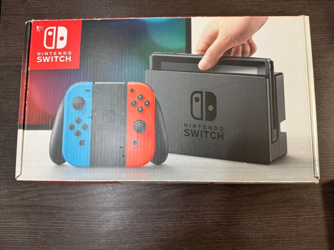 Nintendo Switch HAC-001ネオンブルー/レッド 本体　完品