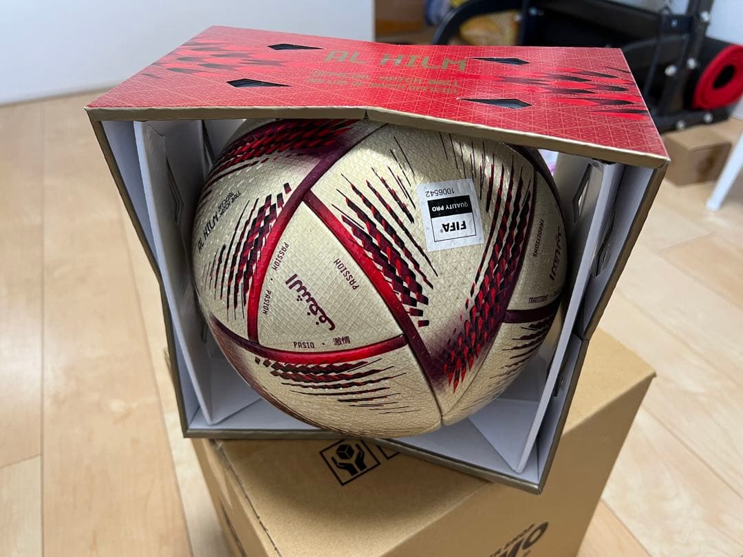 ジャブラニ ワールドカップ2010 公式球 5号 暗室保管 新品未使用 箱付