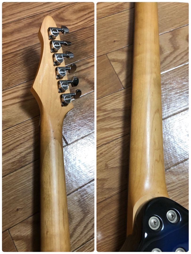 美品 調整済 アリアプロ2 MACシリーズ 24F フロイドローズ エレキ