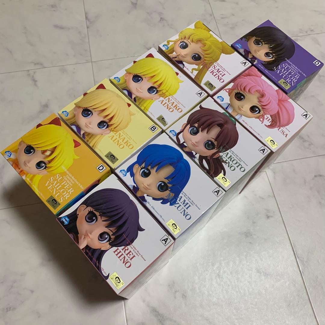 セーラームーン エターナル Qposket 9点セット フィギュア