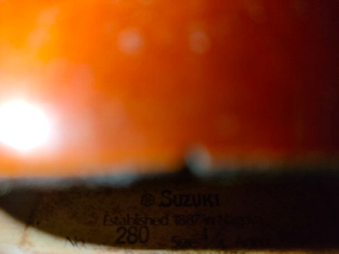 SUZUKI 280 4/4 バイオリン ケース付き