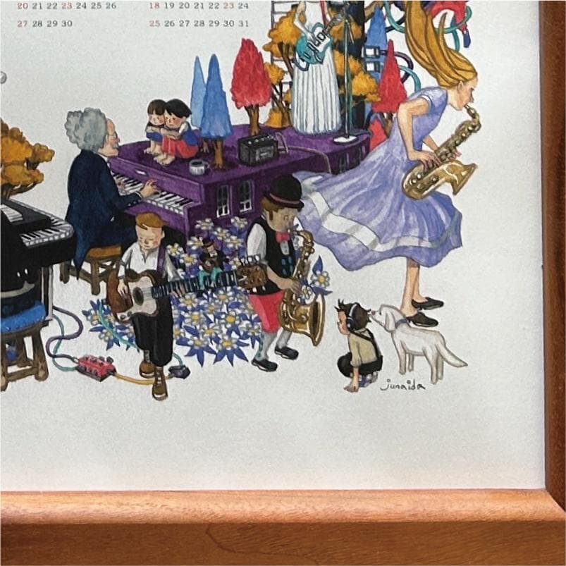 美品｜希少】junaida ジュナイダ 2016年版 ポスターカレンダー A2