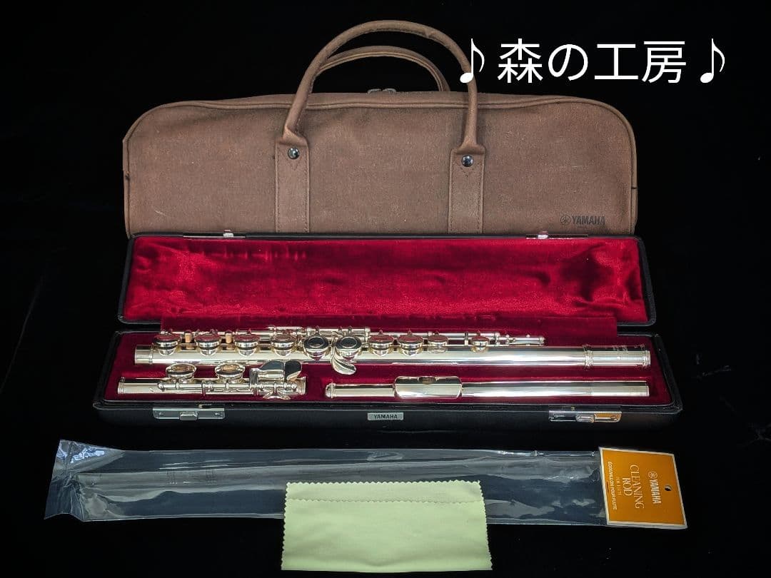 中古フルート専門店‼️部活応援‼️頭部管銀製 ヤマハフルート YFL311Eメカ