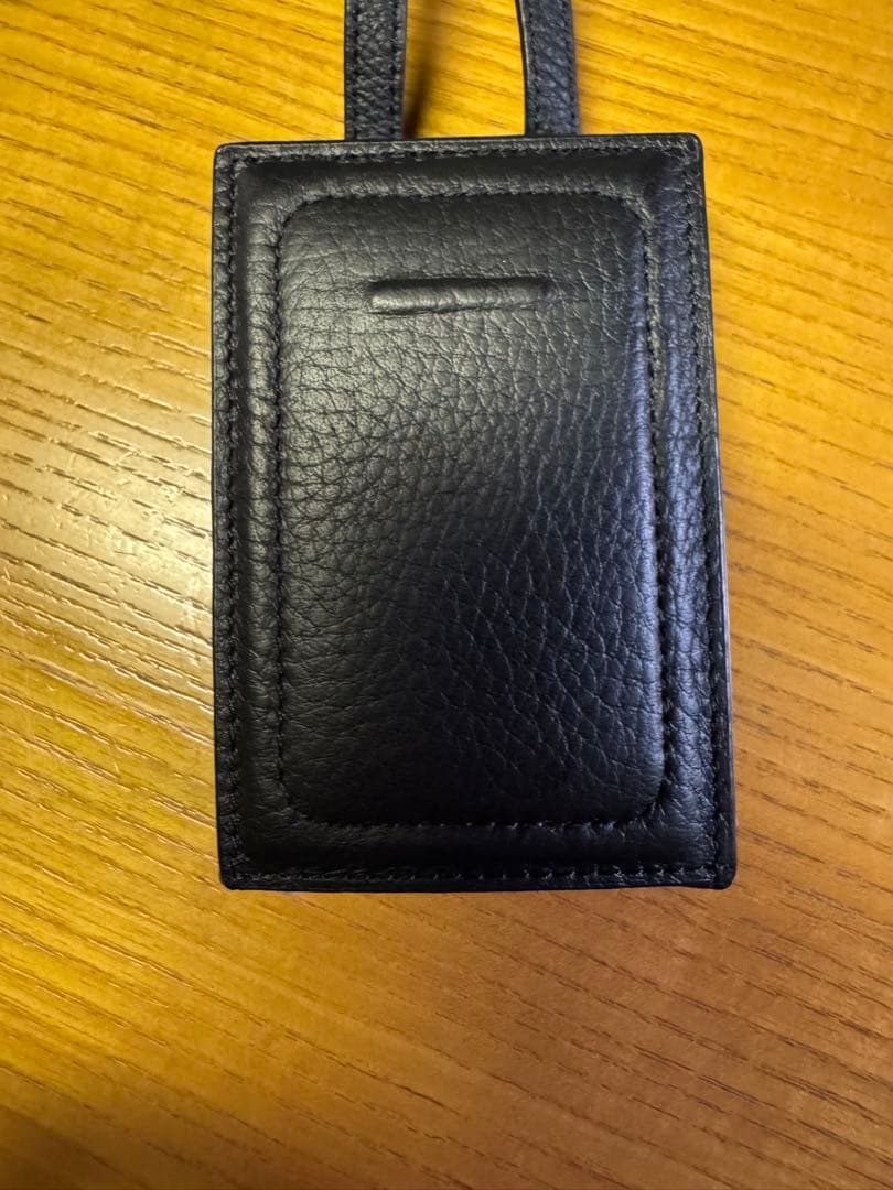 objcts.io土屋鞄 レザーストラップウォレット シボ革 ブラック - メルカリ