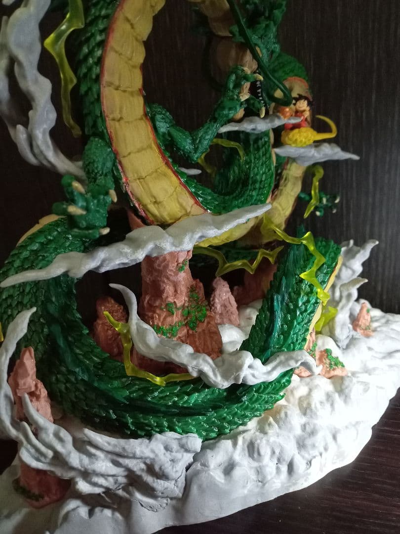 ドラゴンボール 神龍 フィギュア リペイント 孫悟空 シェンロン