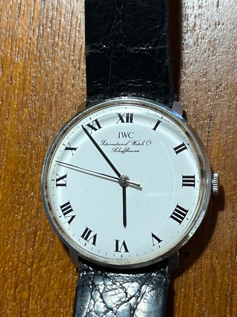 s*i様 iwc 手巻き　ローマンダイヤル ￼￼cal.403 1970年代　美