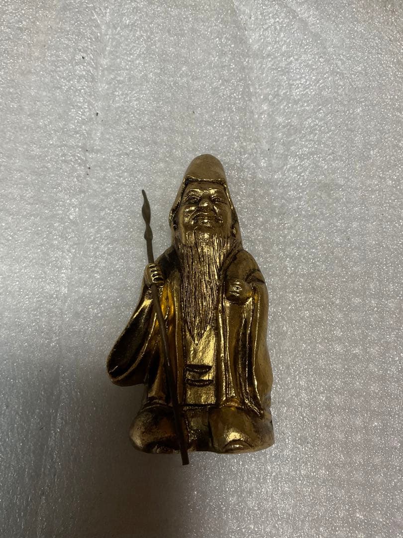 鉄製・七福神。総重量／1.7kg【ケース無し、重量がございます】。