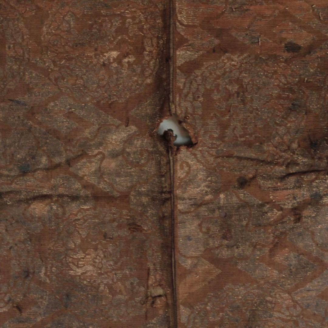 江戸時代 西陣織 銀襴 打敷 古裂 古美術 古道具 アンティーク 古裂