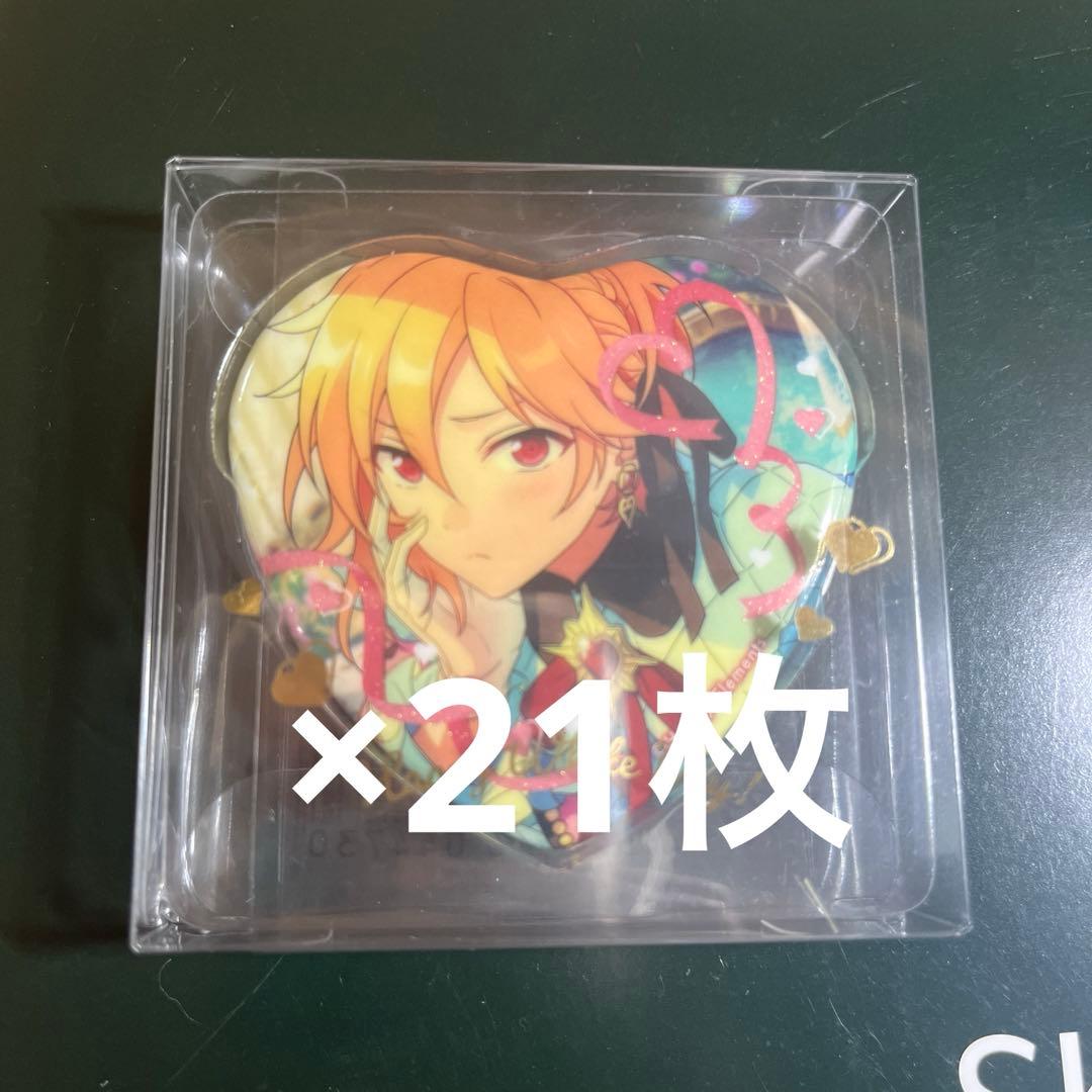 あんスタ 仁兎なずな ハート缶バッジ 80点