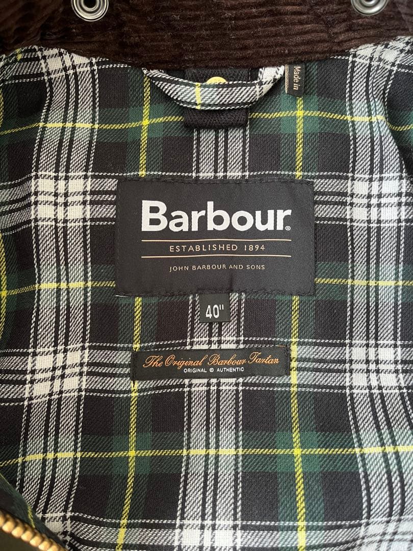 Barbour×beams plus BEDALE 2Layer バブアー40
