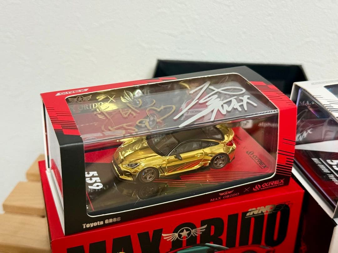 Inno64 1/64 Max Orido GR86限定 サイン入り2台セット