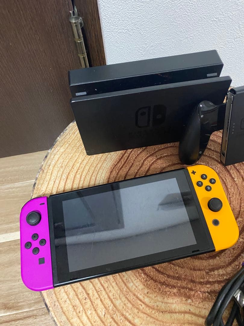 Nintendo Switch ニンテンドースイッチ本体　PPL/YEL箱無し①