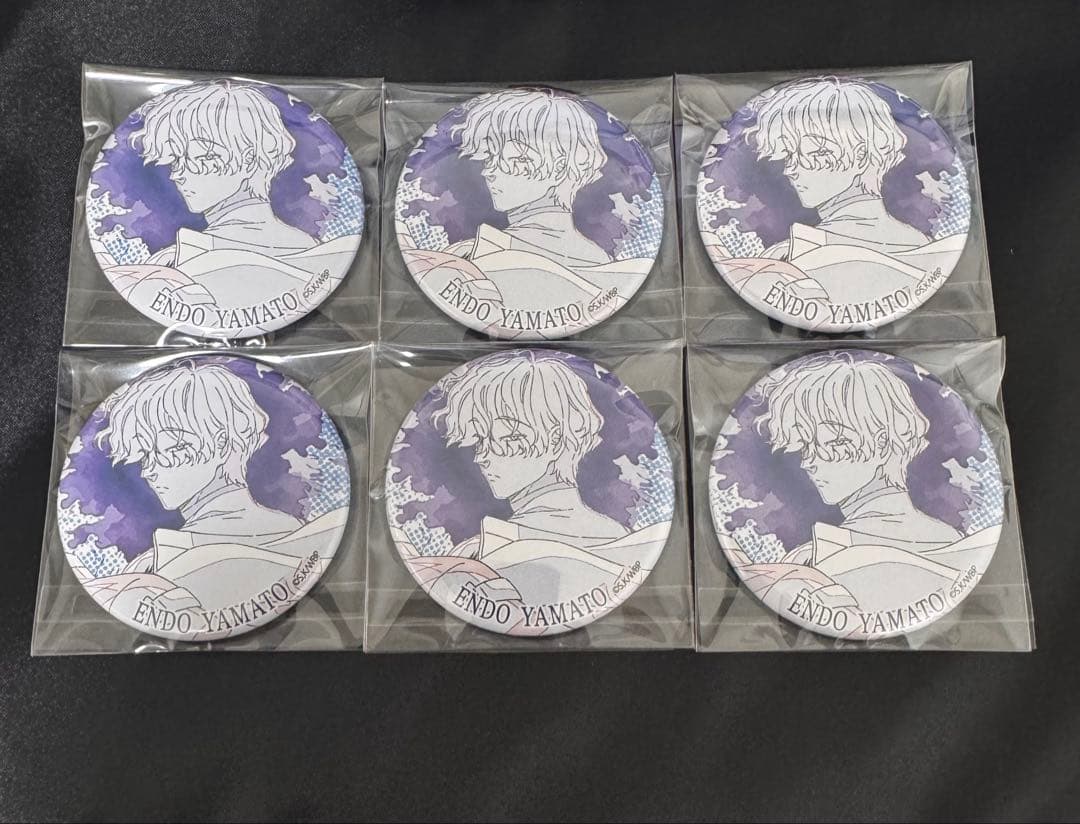 WINDBREAKER ウィンブレ TSUTAYA 原画缶バッジ 棪堂哉真斗