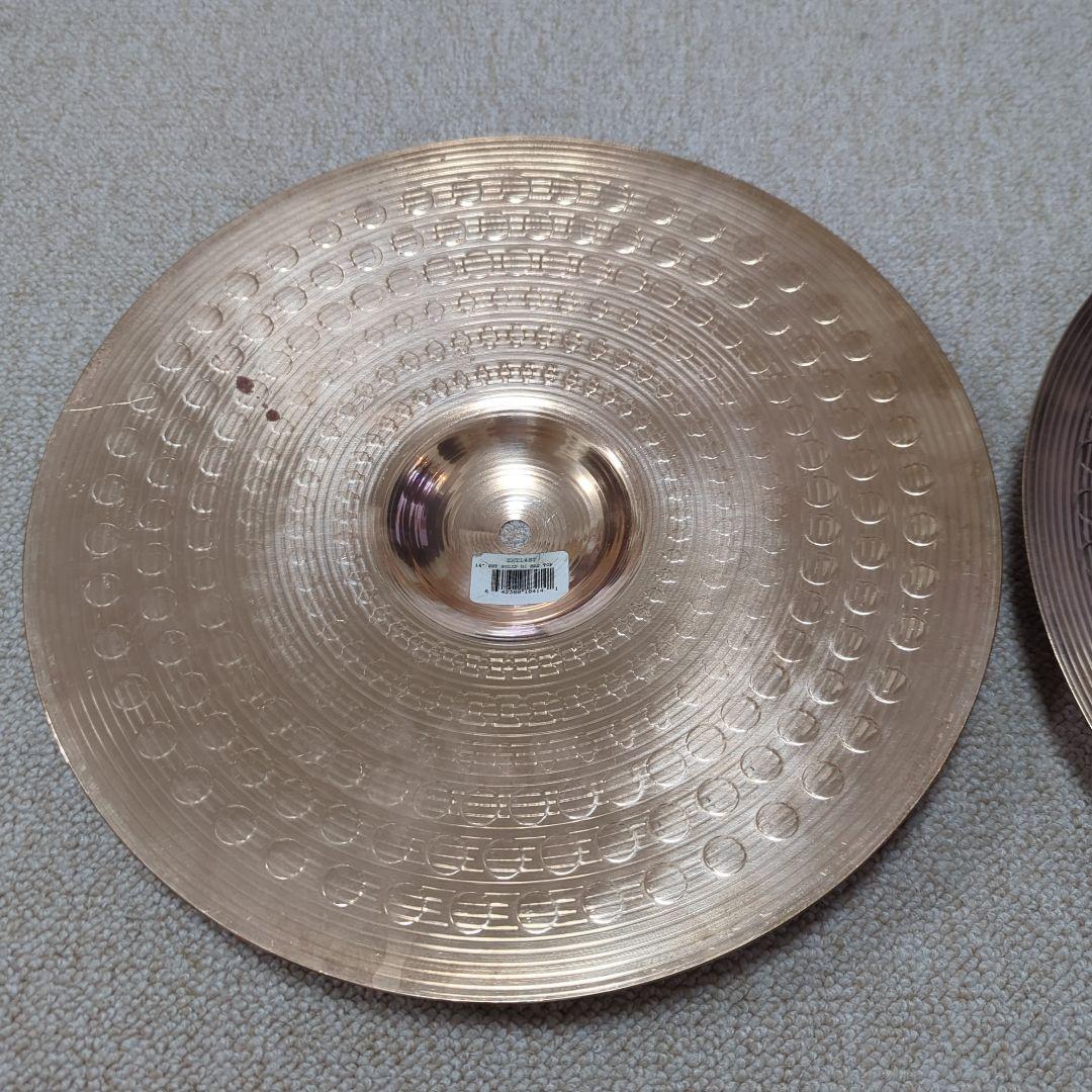 ジルジャンZXT　ソリッドハイハット　トップボトムペア